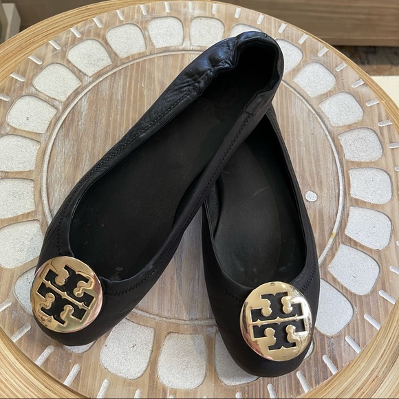 Tory Burch Shoes - Tory Burch Black Slippers